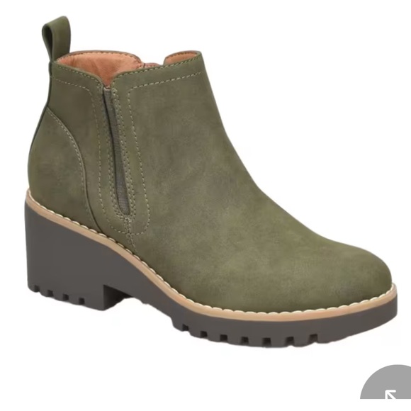 Eurosoft Shoes - Eurosoft by Sofft Elan Olive Ankle Boots Women’s 7.5